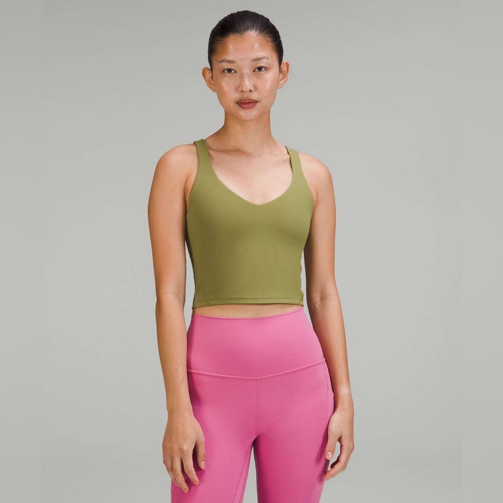 Lululemon Align Tank Top in Bronze Green Size 4